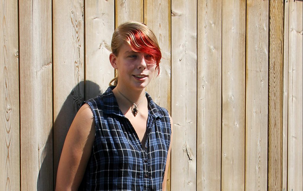 A photo of Michaella.