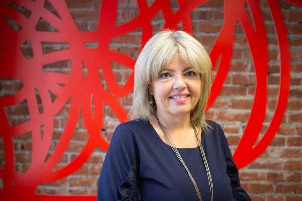 Karen Gallagher-Burt at the Social Impact Lab