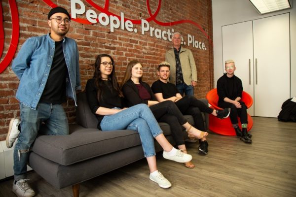 students create videos on poverty