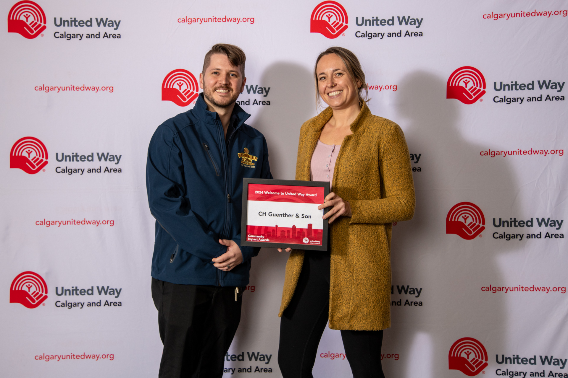 CH Guenther & Son, Welcome to United Way Award