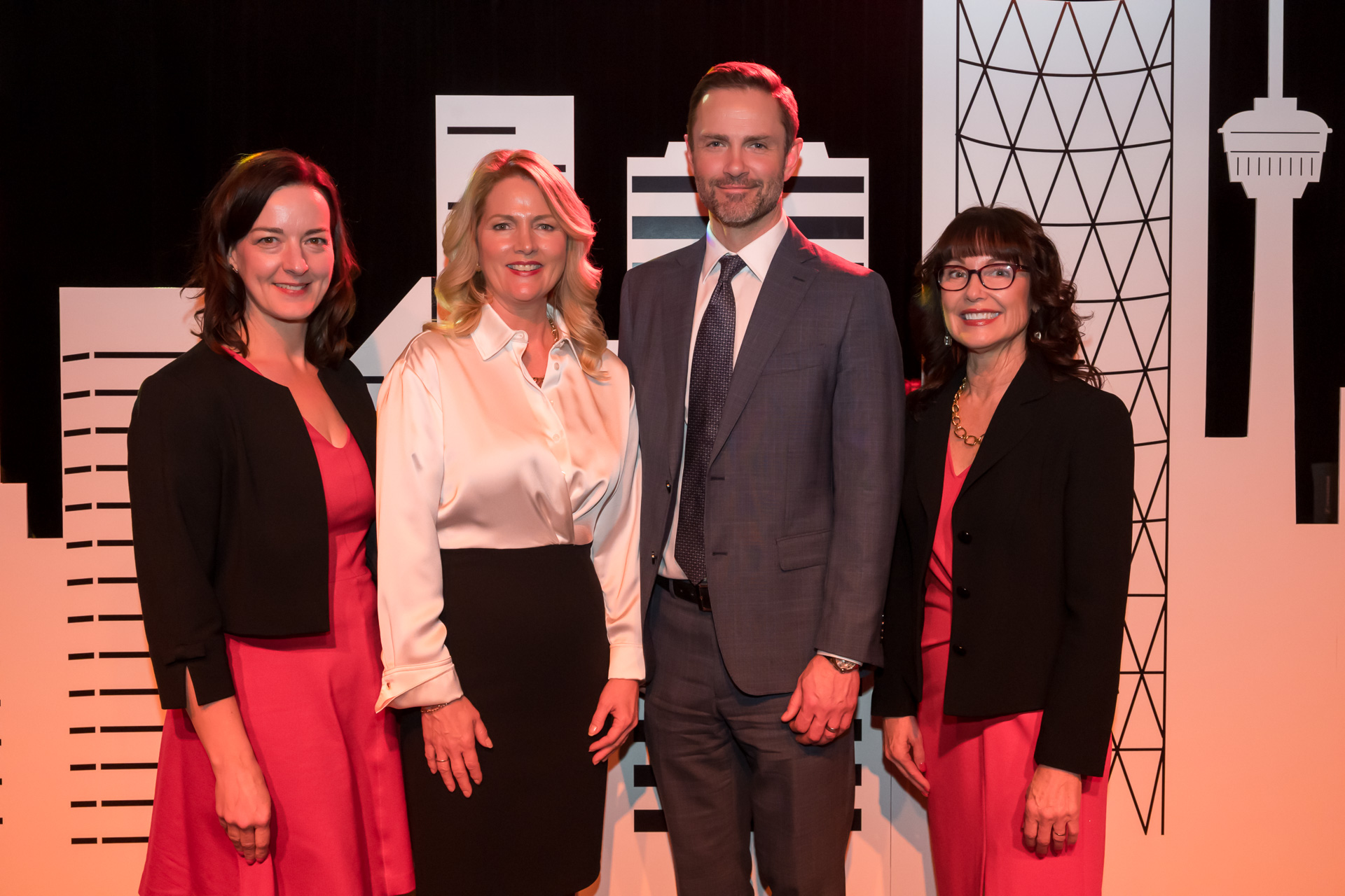 Kathleen MacPherson, Linda Olsen, Scott Barron, Karen Young
