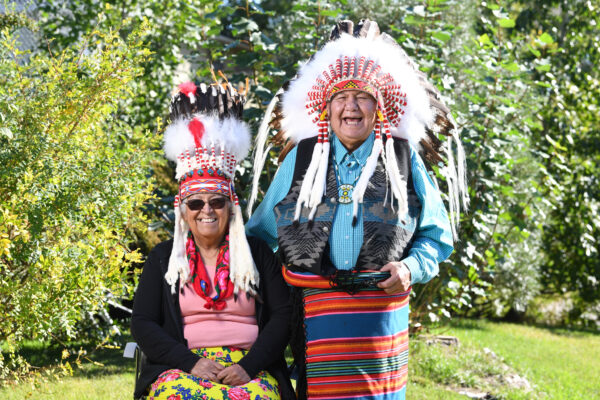Elders Drs. Reg and Rose Crowshoe